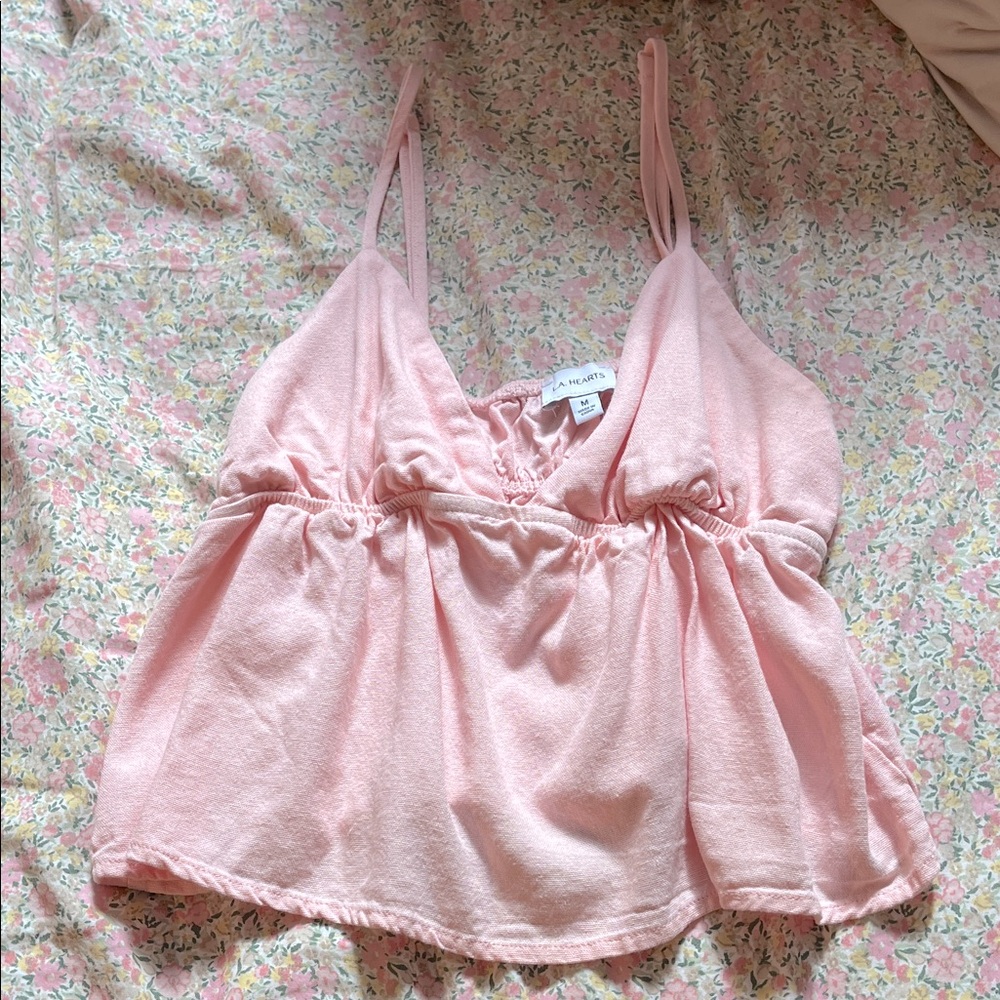 PacSun Light Pink Camisole Top